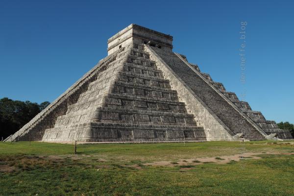 Die Stufenpyramide von Chichén Itzá