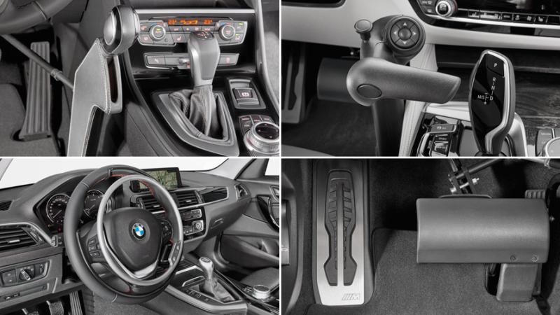 unterschiedliche Handgeräte am Beispiel eines BMW