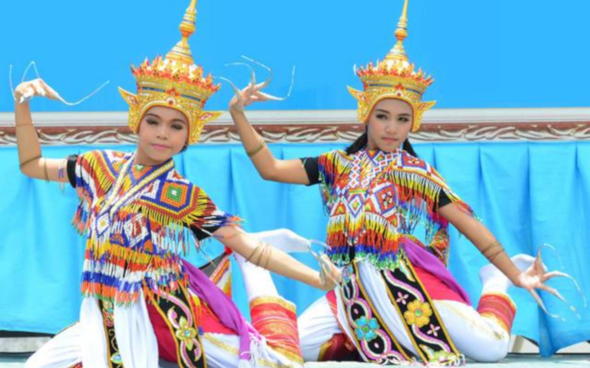 traditioneller thai tanz