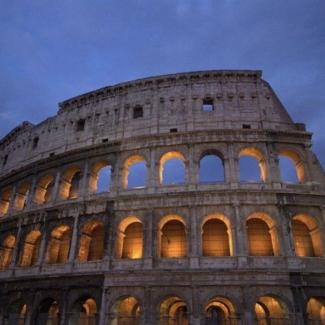 Coloseum bei Nacht